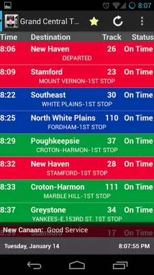 Right Track Metro North android App screenshot 4