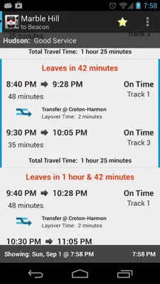 Right Track Metro North android App screenshot 5